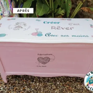 le bonheur en cool eure couleur relooking meuble meubles coaching deco home staging decoration interieur relooking meuble coffre effet shabby transfert