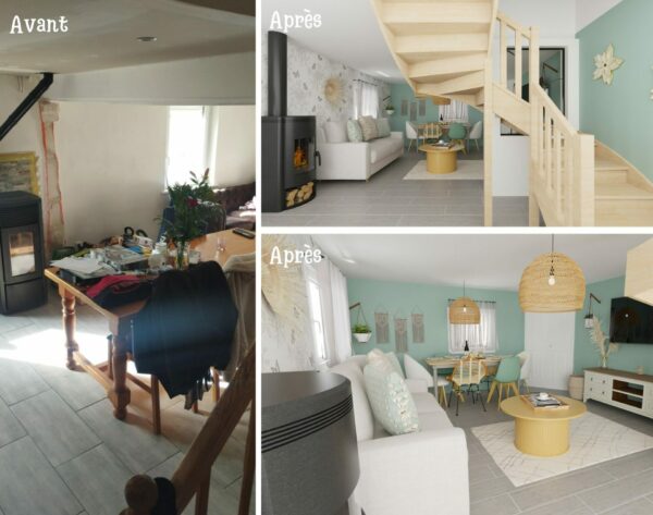 le bonheur en cool eure couleur relooking meuble meubles coaching deco home staging decoration interieur salon salle a manger