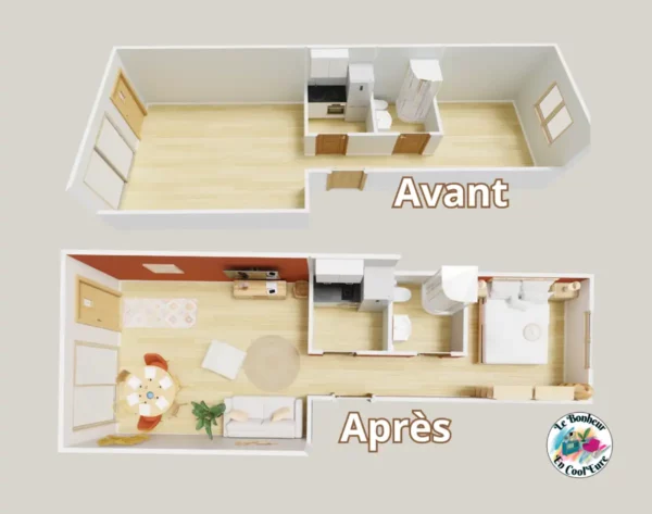 le bonheur en cool eure couleur relooking meuble meubles coaching deco home staging decoration interieur realisation